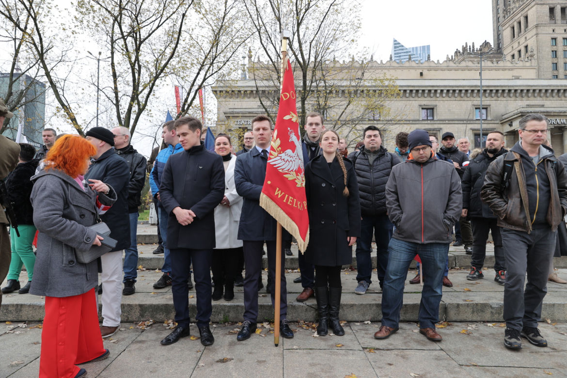 Marsz Niepodległości w Warszawie 