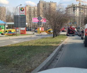 Wybuch na stacji paliw