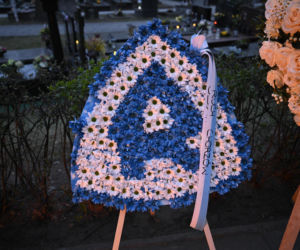 Tak wygląda grób Jacka Magiery po pogrzebie