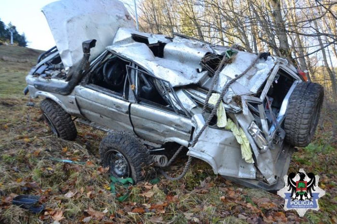 Wypadek na górze Dzikowiec. 40-latek nie żyje