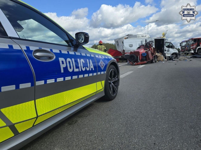 Tragiczny wypadek na autostradzie A1 w Mykanowie