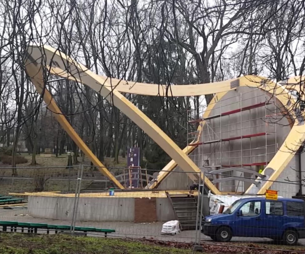 Muszla koncertowa przechodzi metamorfozę
