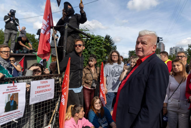 Blokada eksmisji na Osiedlu Maltańskim