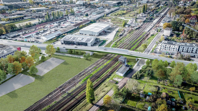 Nowy wiadukt na ul Pomorskiej