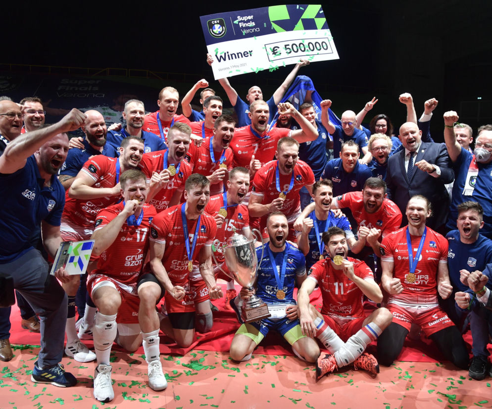Siatkówka, Zaksa Kędzierzyn, Liga Mistrzów, drużyna, finał, siatkarze, nagroda
