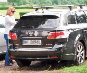 Premierowa zepsuła auto Platformie