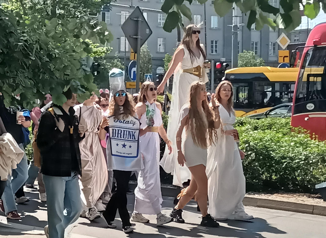 Korowód studencki rozpoczyna Juwenalia Śląskie 2025 w Katowicach