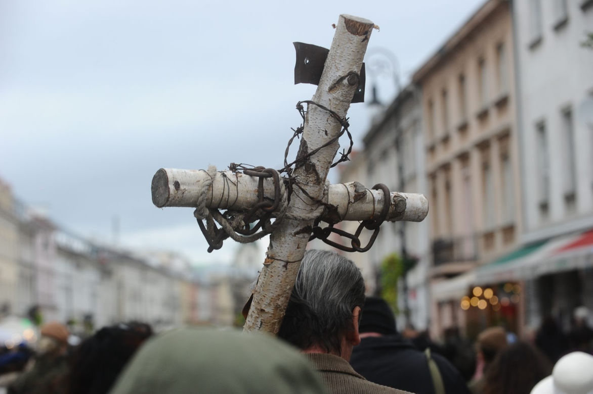 Katyński Marsz Cieni przeszedł przez Warszawę