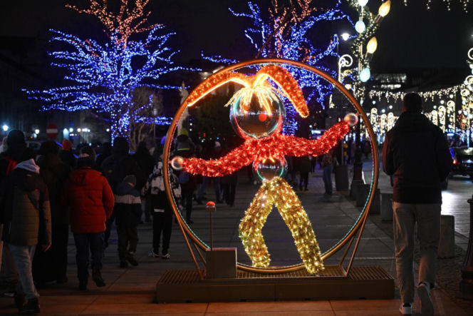 Świąteczna iluminacja 2025/2026 w Warszawie