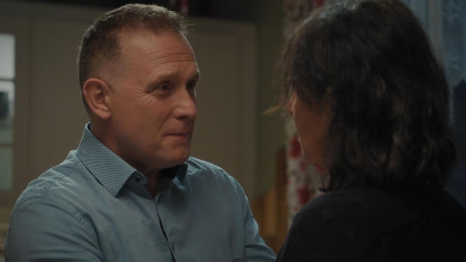 M jak miłość odc. 1921. Marysia (Małgorzata Pieńkowska), Artur Rogowski (Robert Moskwa)