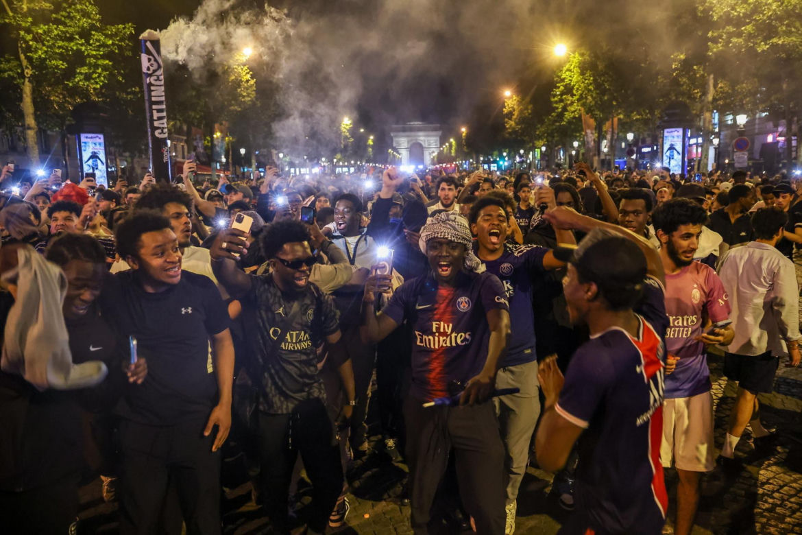 Zamieszki po triumfie PSG w finale Ligi Mistrzów