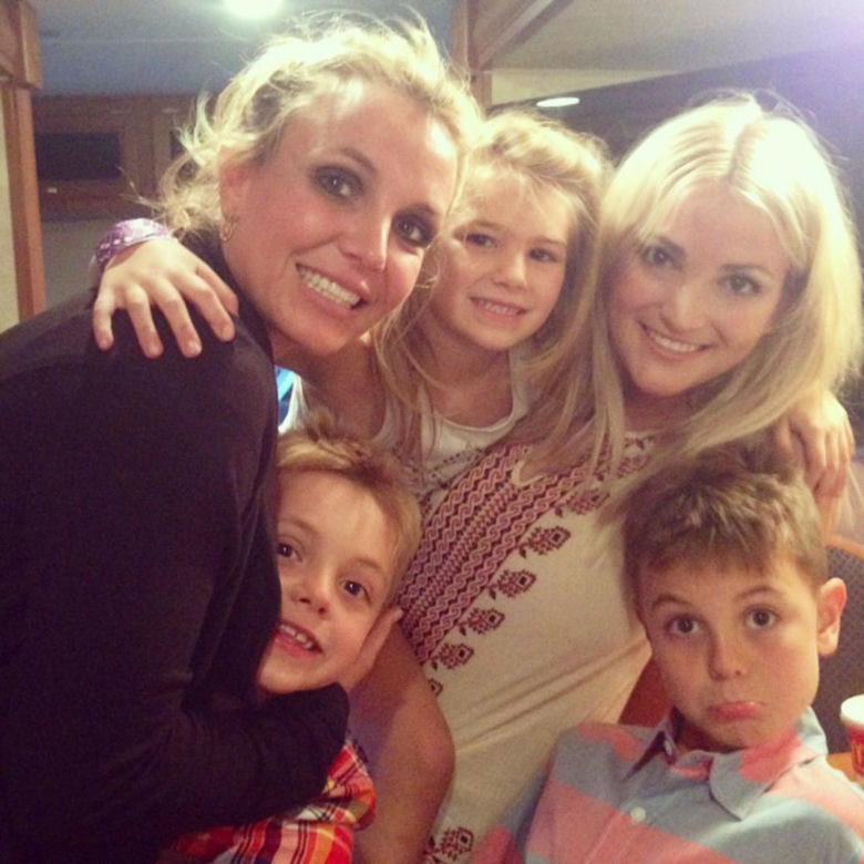 Britney Spears z synami