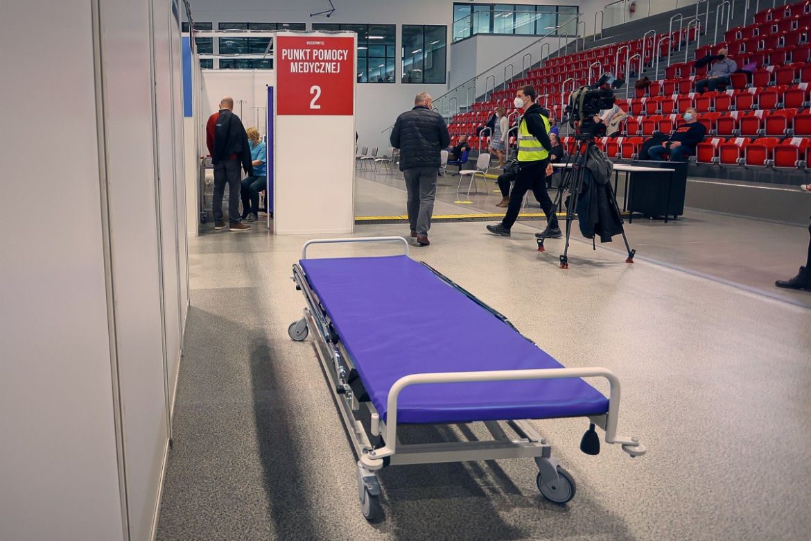 Największy punkt szczepień na Pomorzu