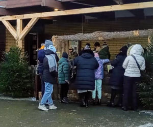 Żywa szopka w parafii św. Ottona w Szczecinie