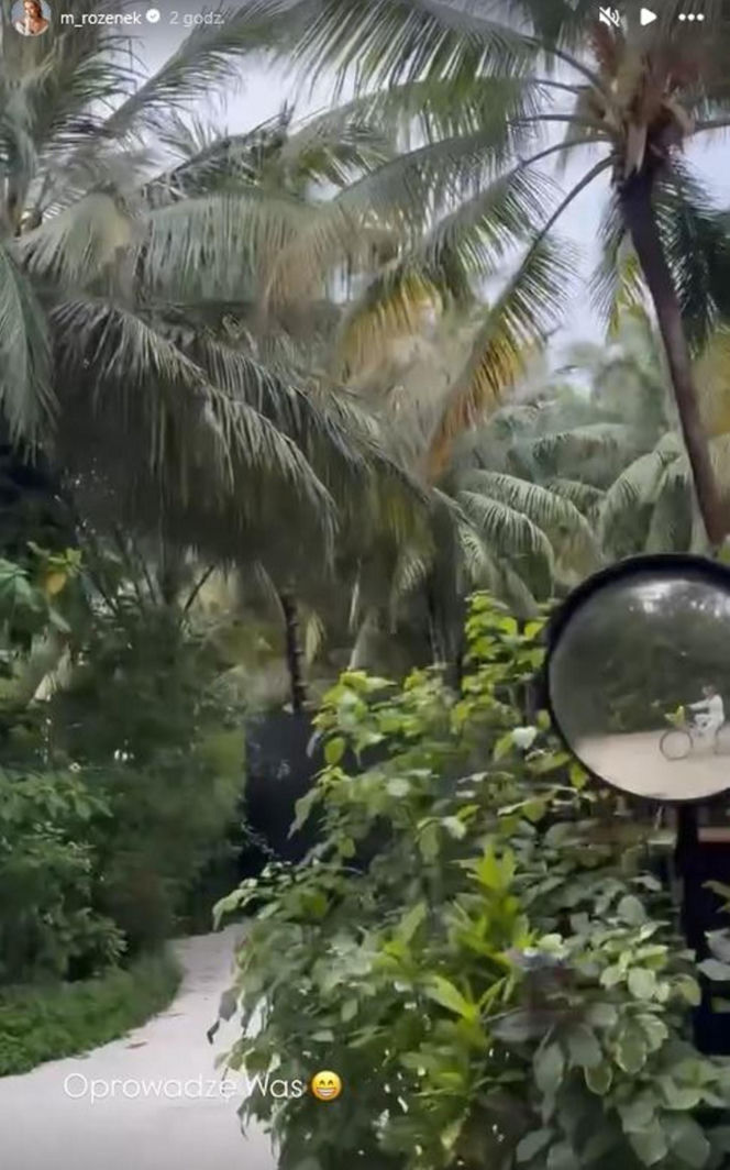 Małgorzata Rozenek i Radosław Majdan nurkują  Malediwach