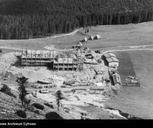 Budowa schroniska na Kalatówkach