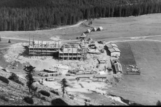 Budowa schroniska na Kalatówkach