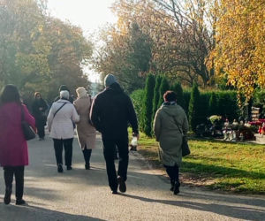 Wszystkich Świętych 2021 na Cmentarzu Centralnym w Szczecinie