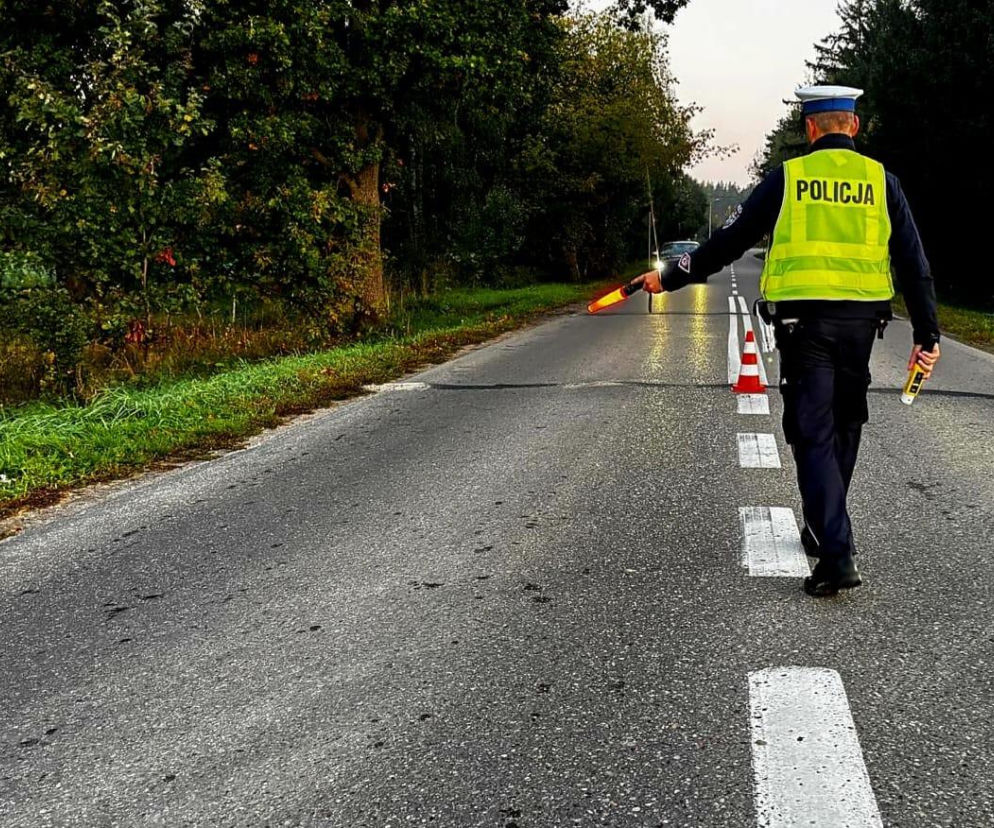 Od rana kontrolują kierowców w Podlaskiem. W dwie godziny wpadło 10 osób