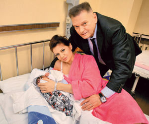Rutkowski płakał kiedy zobaczył syna