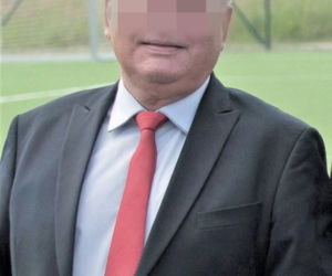 Sprzątał działkę, spalił się od liści