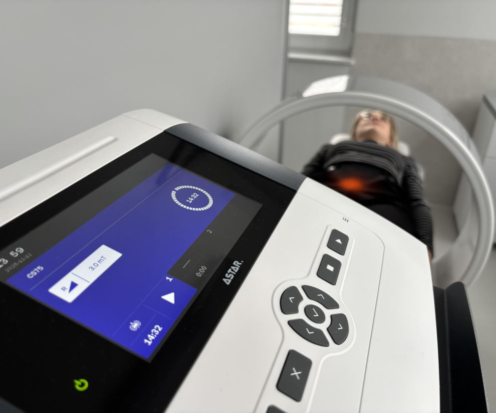 Nowoczesny magnetronic i laser w Przychodni Rehabilitacyjnej WOMP