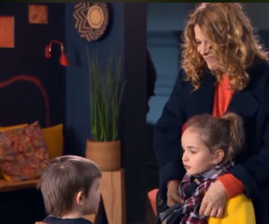 Barwy szczęścia po wakacjach 2019. Ksawery (Bartosz Gruchot), Paulinka (Lena Jastrzębska), Iza Małek (Agnieszka Warchulska)