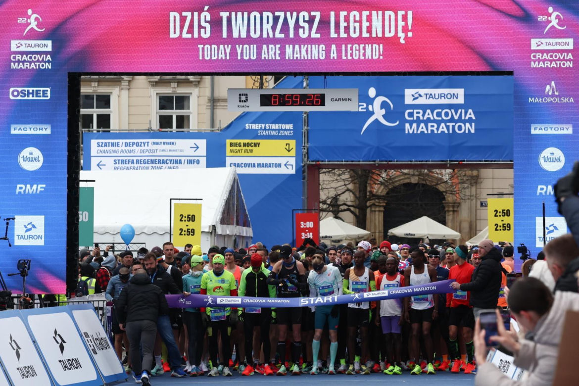 Cracovia Maraton z rekordową frekwencją. Tak wyglądały tegoroczne zawody!
