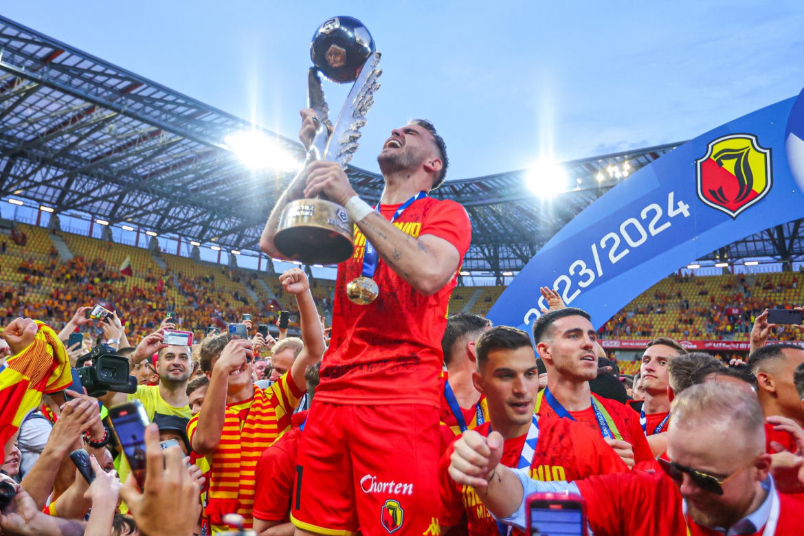 Tak Jagiellonia świętowała pierwsze w historii klubu mistrzostwo. Białystok zapłonął po tytule!