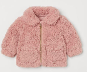 Futerko dla dziewczynki, pudrowe, H&M