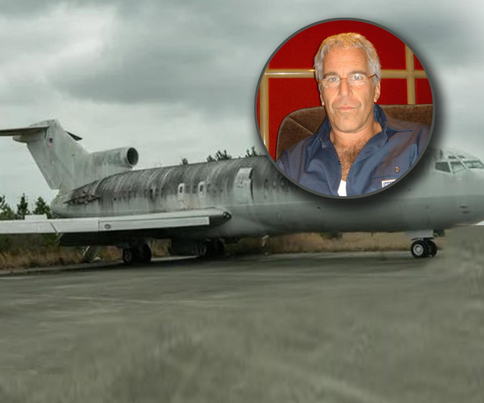 Pokazali wnętrze samolotu Epsteina! Tajemnice Lolita Express