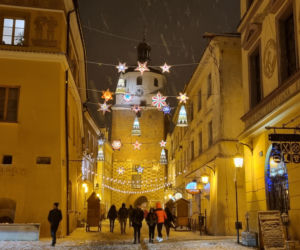 W Lublinie czuć klimat zbliżających się świąt. Iluminacje już świecą [GALERIA]