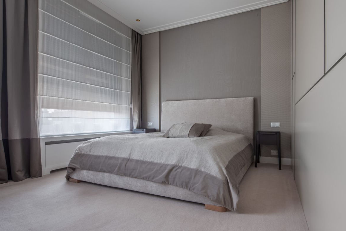 Wnętrze inspirowane stylem hotelowym