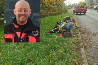 Zginął, jadąc motoambulansem do pacjenta! Morze łez nad grobem młodego ratownika