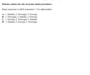 Próbny egzamin gimnazjalny - Przedmioty przyrodnicze