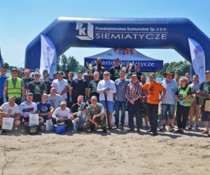 Nocne łowy w Siemiatyczach. Rekordzista złapał 40 kilogramów ryb! [ZDJĘCIA]
