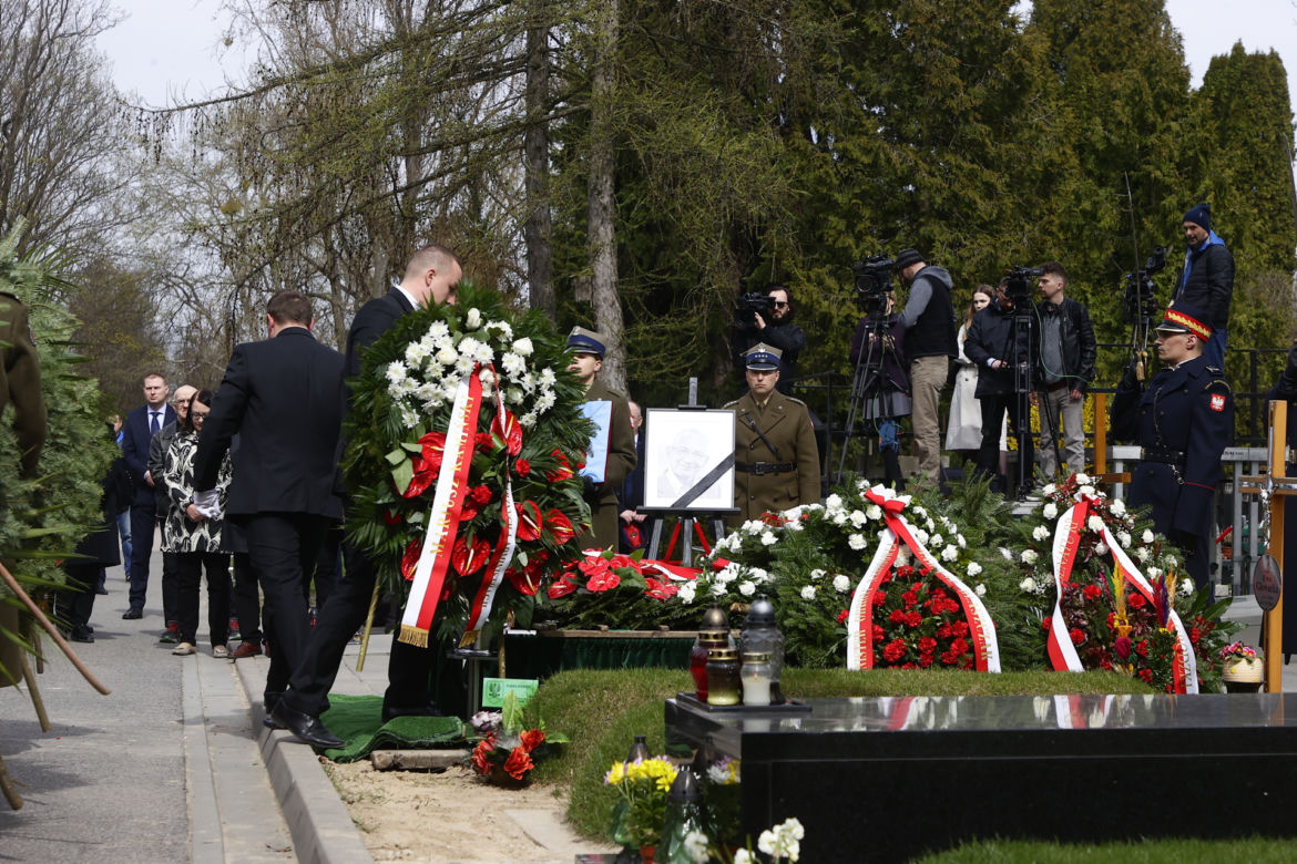 Tu został pochowany Ludwik Dorn