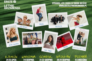 Erste Letnie Brzmienia: festiwal odwiedzi największe polskie miasta już w wakacje!
