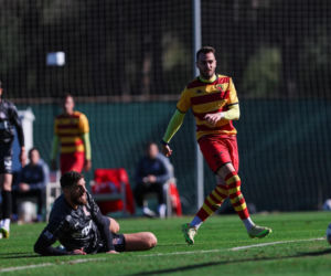 Przerwany sparing Jagiellonii. A zawodnicy mocno się rozstrzelali 