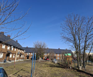 Drewniane osiedle w Sędziszowie