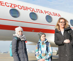 Pierwszy lot VIP-ów