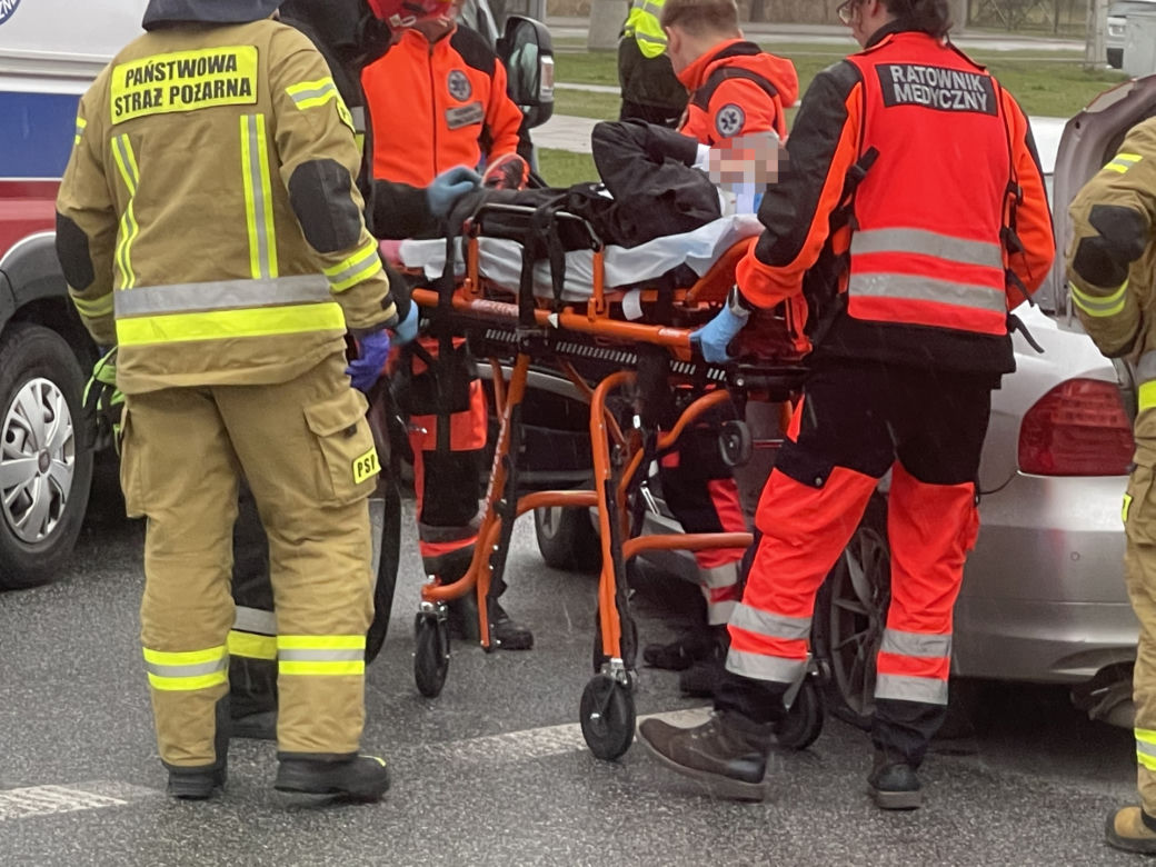 Dramat na Modlińskiej. Kierowca Toyoty uderzył w BMW