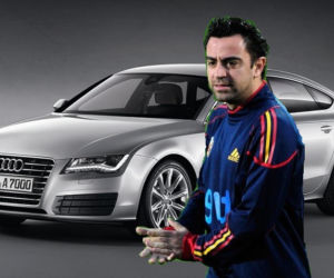 Piłkarz Xavi jeździ autem Audi A7