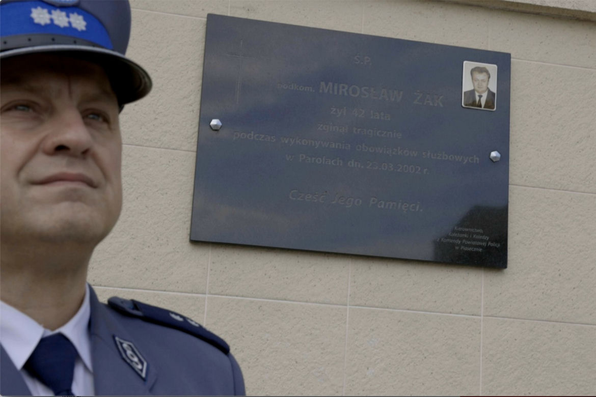 Podkom. Mirosława Żaka zastrzelili bandyci. Teraz zyskał własną ulicę