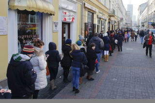 Tlusty Czwartek w Warszawie kolejka (3)