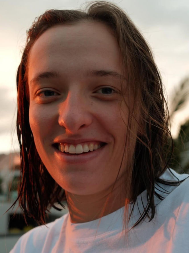 Iga Świątek, urlop na Mauritiusie