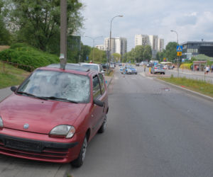 Potrącenie pieszego. Warszawa, Ursynów