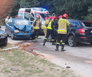 Wypadek na terenie SSE Starachowice