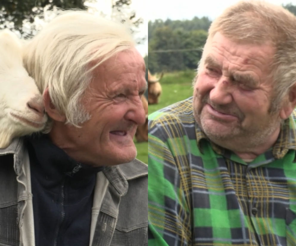 Rolnicy. Podlasie. Gienek z Plutycz: Jeszcze wyliże ciebie. Zuchwały koziołek skradł show!