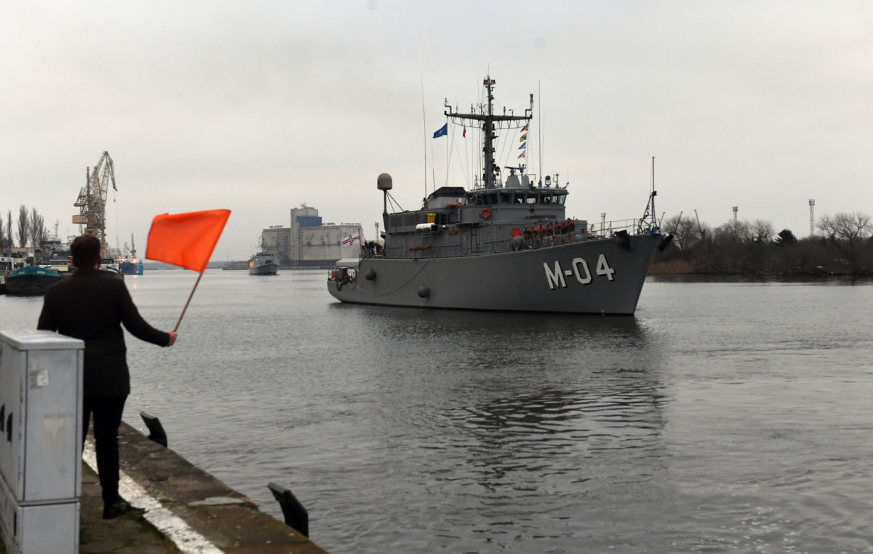 Okręty NATO wpłynęły do szczecińskiego portu